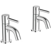 Ceraline bath pillar taps
