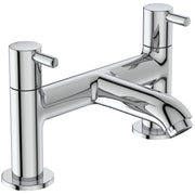 Ceraline two taphole dual control bath filler