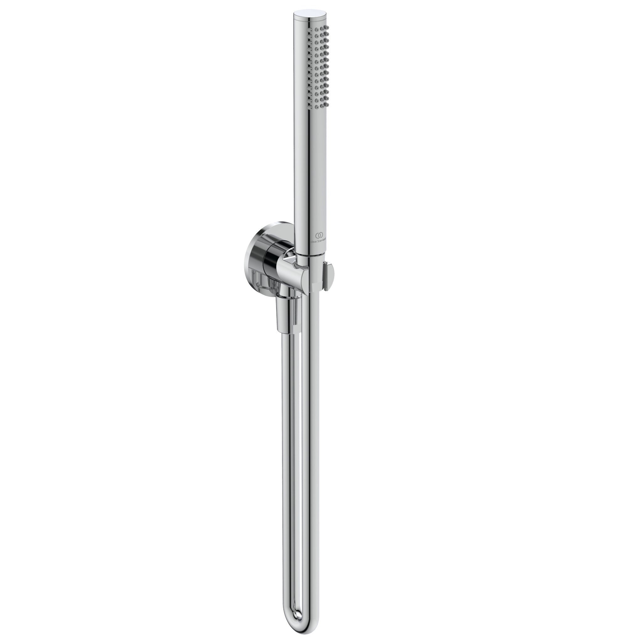 Idealrain stick handspray kit with 1 function stick handspray, 1600mm smooth hose & elbow bracket