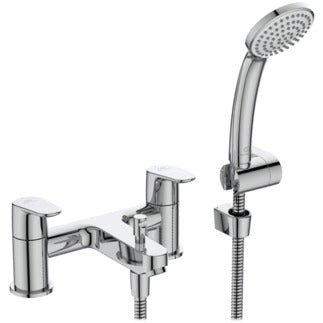 Cerafine O Dual Control Bath Shower Mixer with shower set