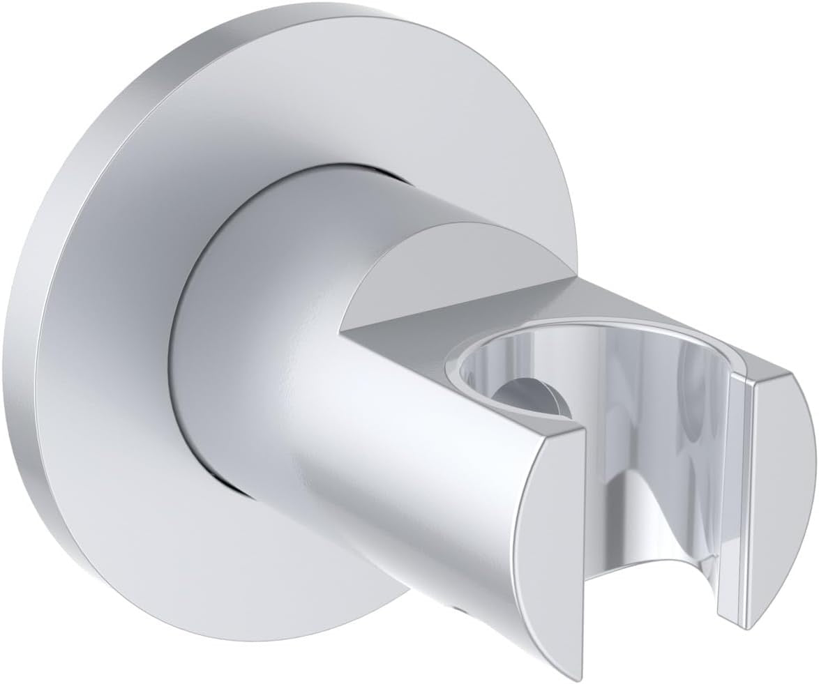 Idealrain round shower handset bracket , silver