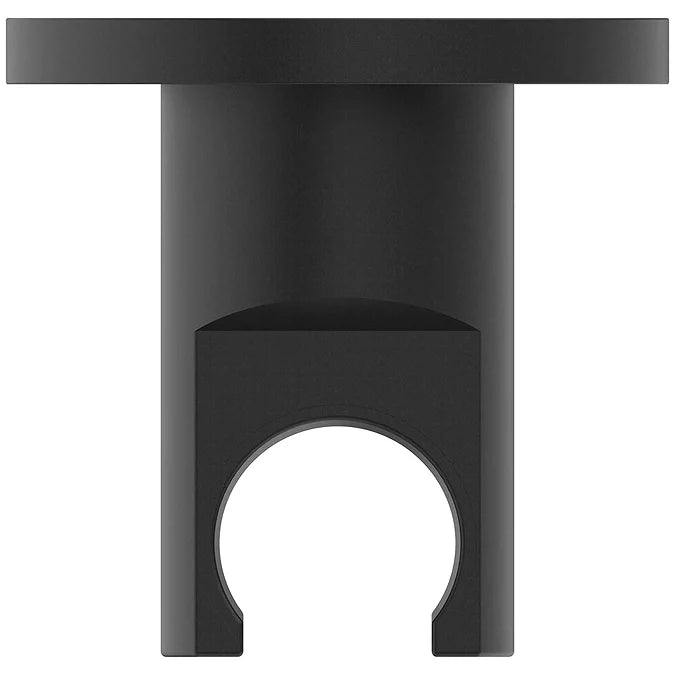 Idealrain round shower handset bracket - Silk Black
