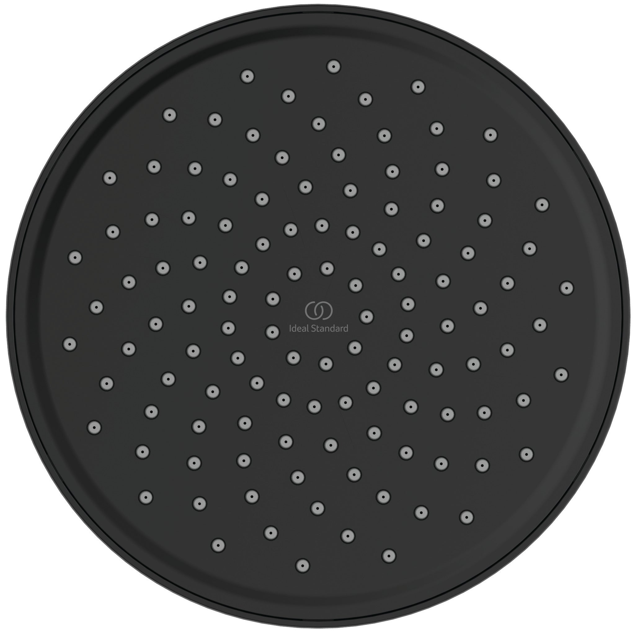 Idealrain round shower handset elbow bracket - Silk Black