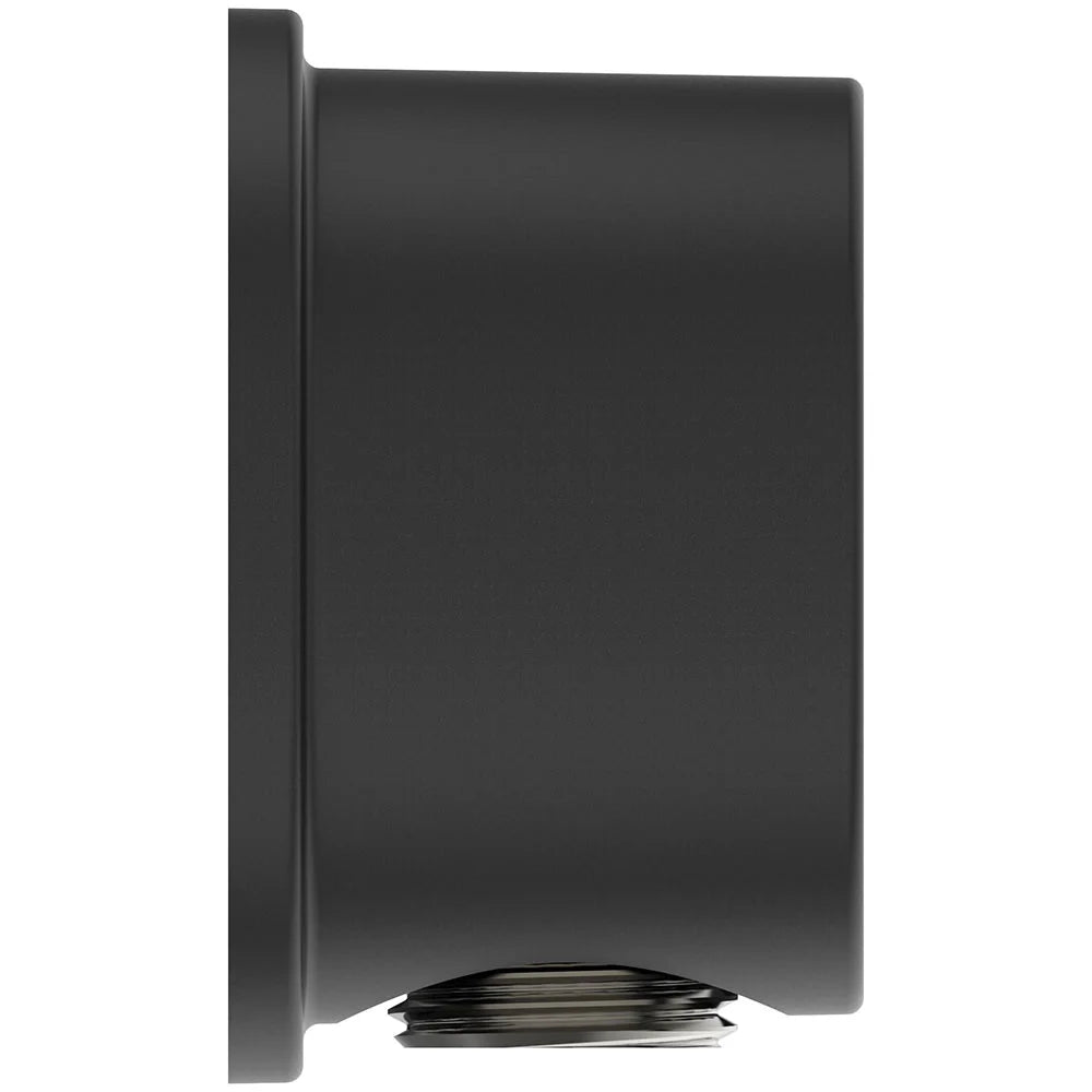 Idealrain round wall elbow - Silk Black