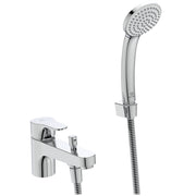 Cerabase single lever bath shower mixer with shower set