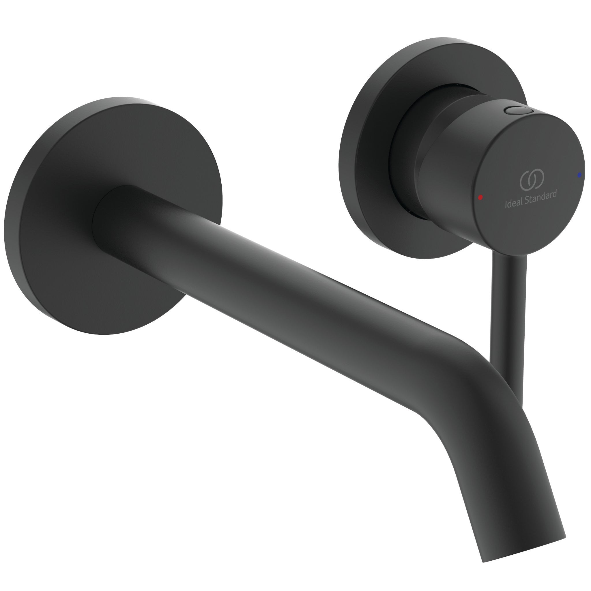 Ceraline single lever basin mixer - Silk Black