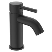 Ceraline single lever bidet mixer with metal pop-up waste - Silk Black