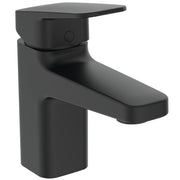 Ceraplan single lever basin mixer, silk black