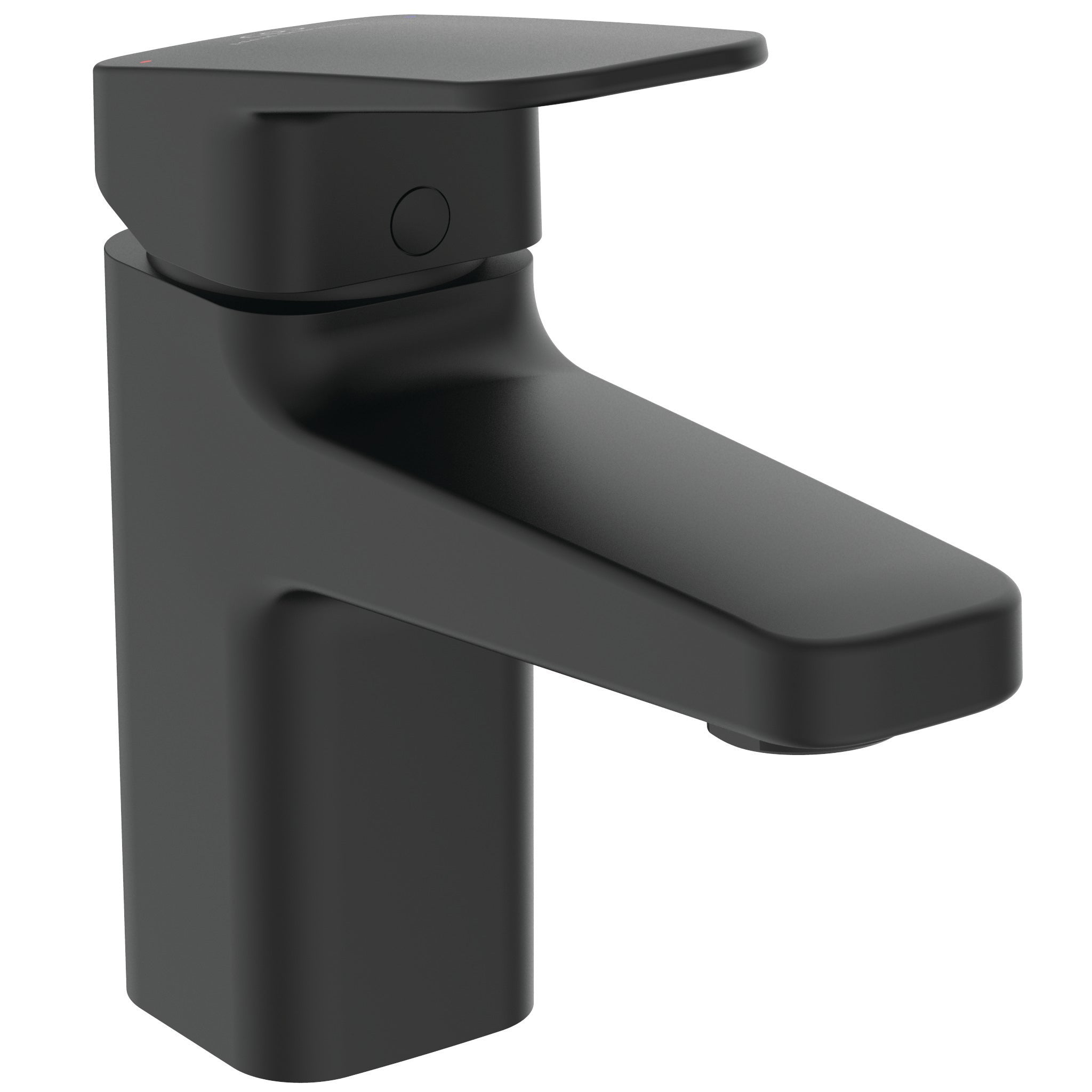 Ceraplan single lever basin mixer, silk black