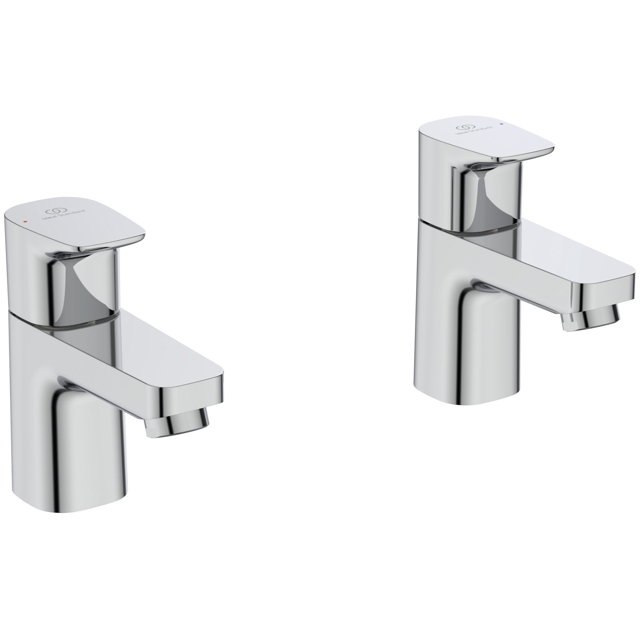 Ceraplan basin pillar taps