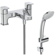 Ceraplan dual control bath shower mixer with shower set