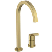 Gusto Sink Mixer 2 Holes With Square Spout