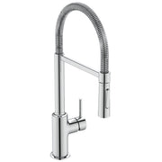Ceralook single lever semi-pro kitchen mixer with 2 function spout, chrome