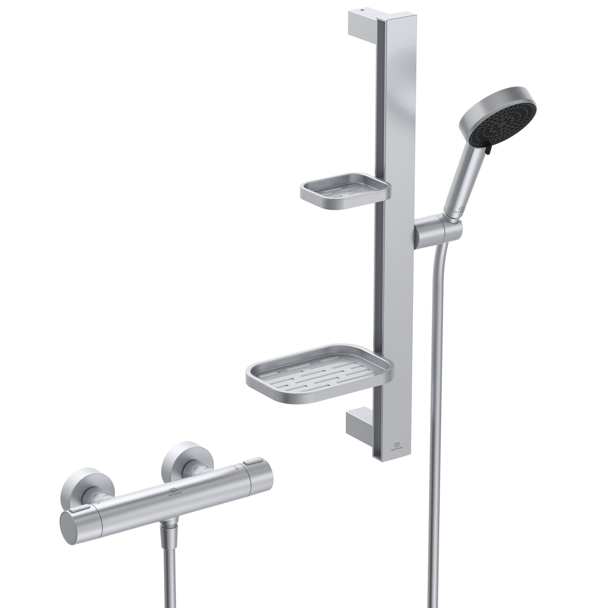 Ceratherm ALU+ shower exposed thermostatic mixer