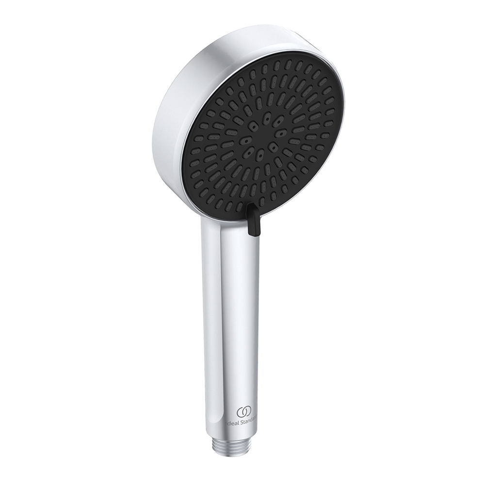 Idealrain ALU+ Handspray Ø100mm, 2 function, silver