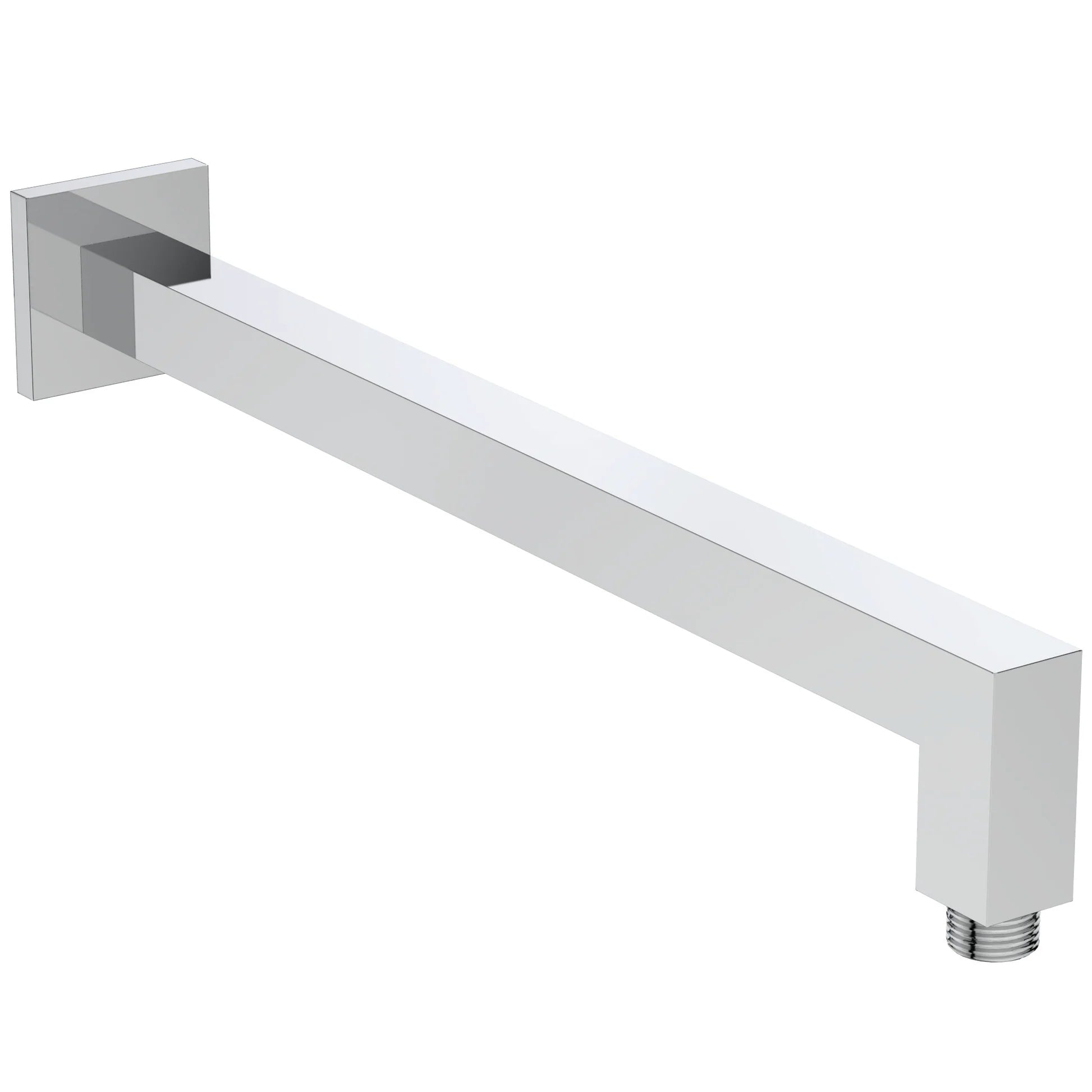 Idealrain square wall arm 400mm chrome