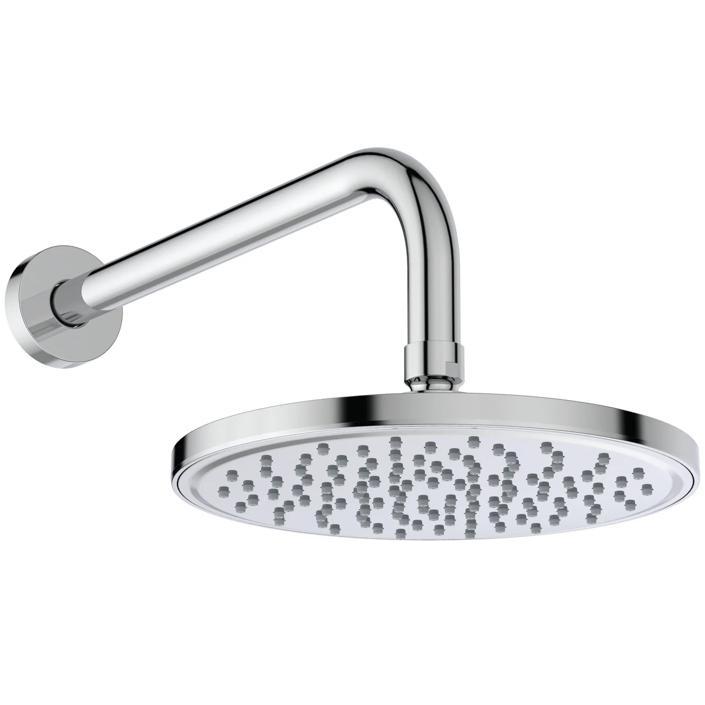 Idealrain M1 ø200mm Showerhead with L1 300mm wall arm, chrome