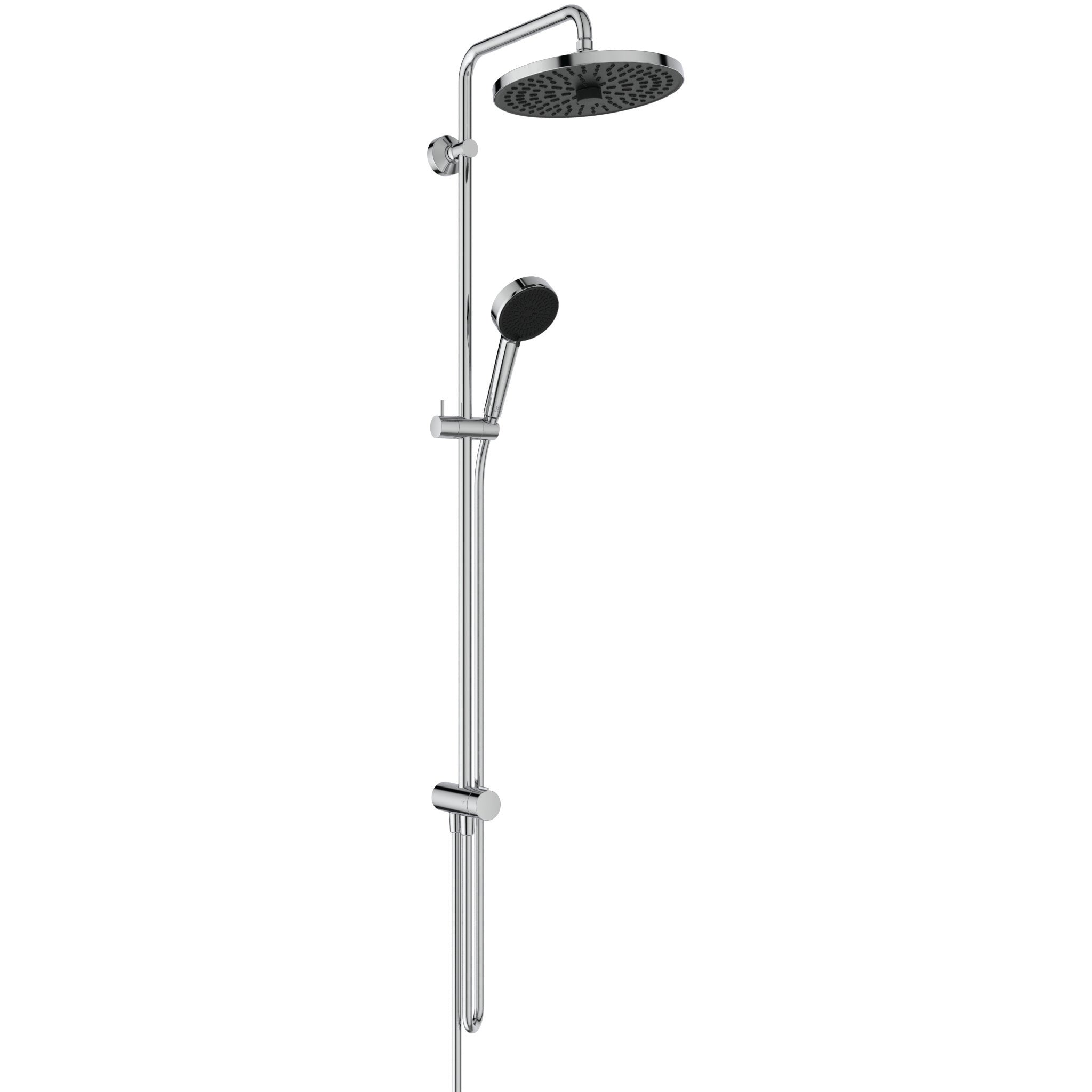 Ceraflow T25+ Shower Diverter System Ø260mm 2 function shower head, Ø100mm 2 function handspray