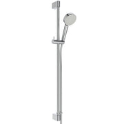 Idealrain shower set, 100mm round handspray, holder and & 1750mm hose, chrome