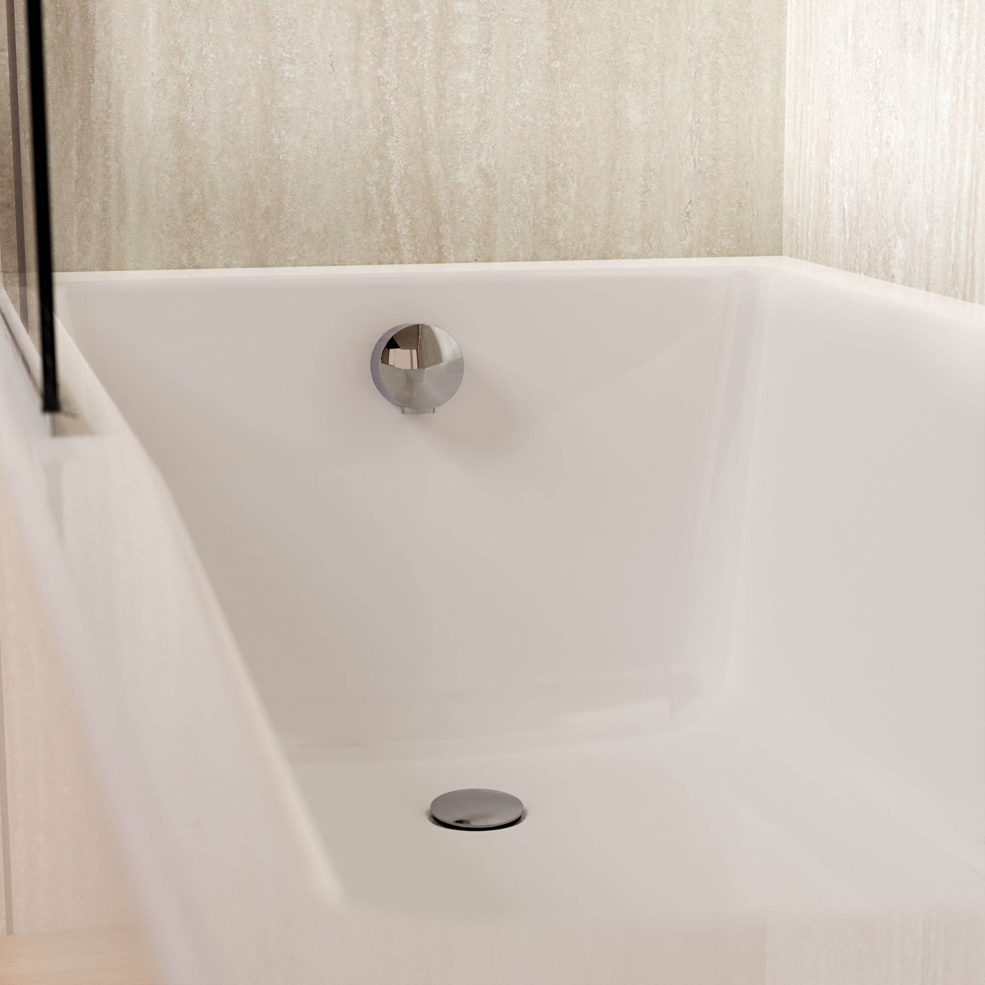 Bath Click Clack Waste with Filler
