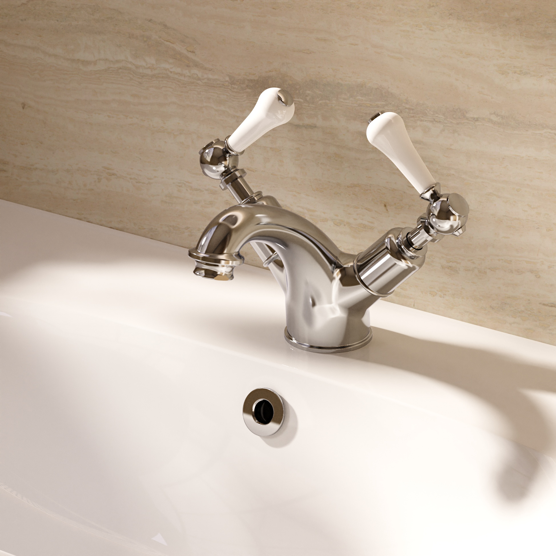 Belgravia Lever Mono Basin Mixer