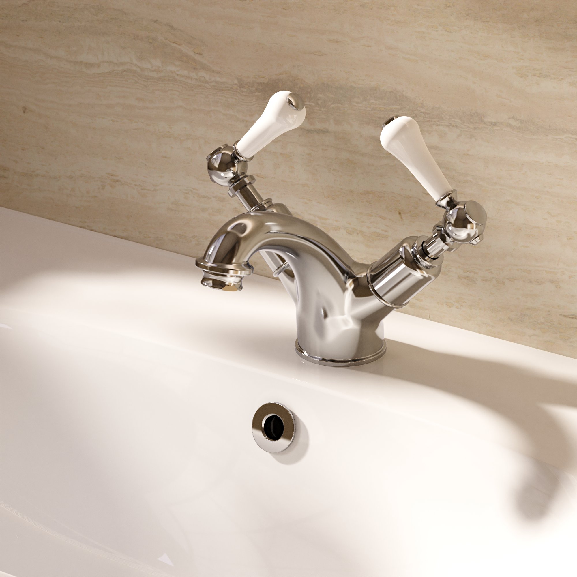 Belgravia Lever Mono Basin Mixer