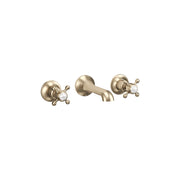 Belgravia Crosshead 3 Hole Basin Set