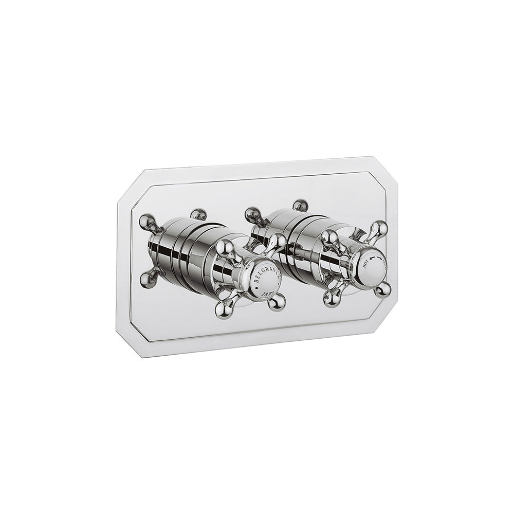 Belgravia 2 Handle Trimset (must be paired with WLBP1501RC_V2) Chrome Crosshead