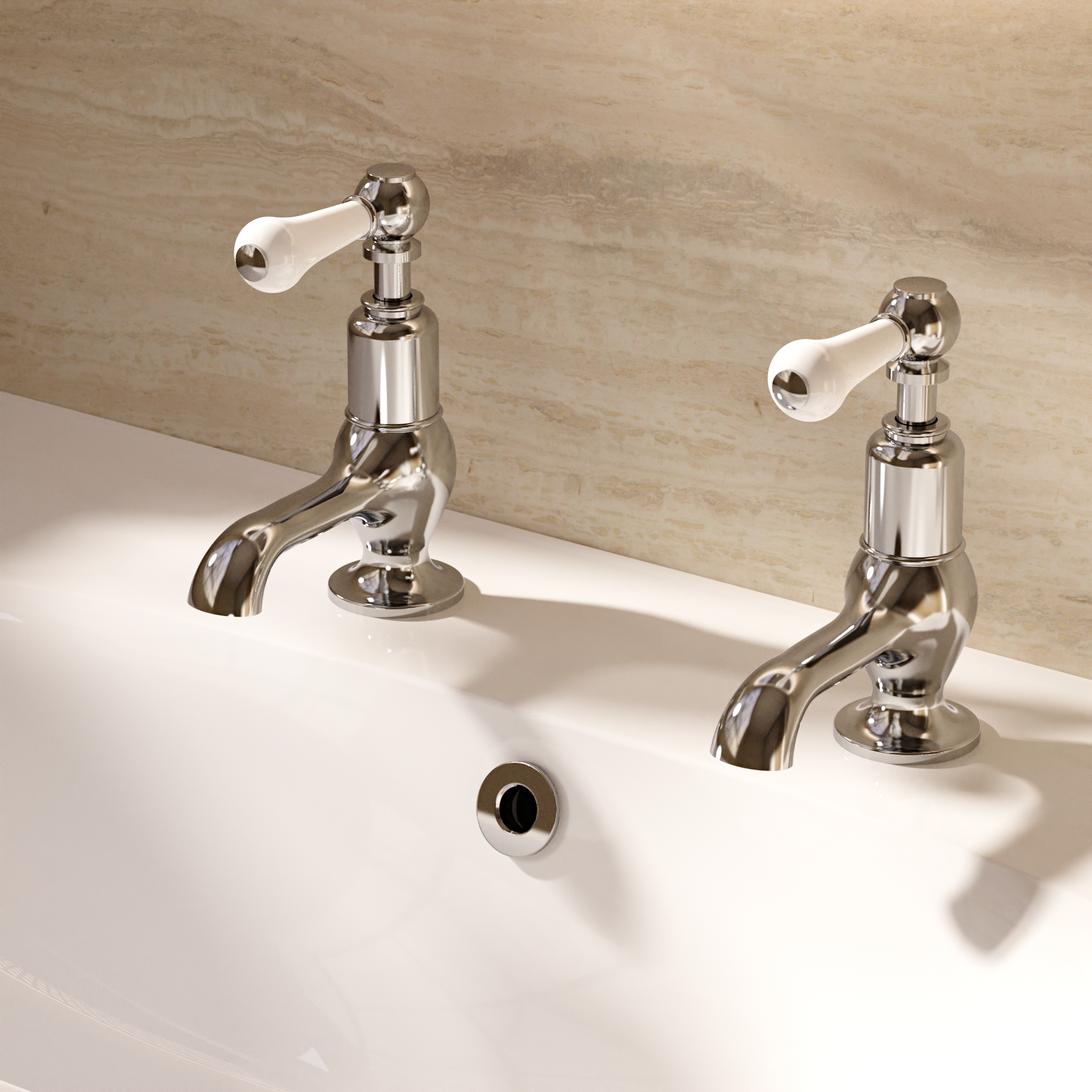 Belgravia Lever Basin Taps