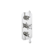 Belgravia 3 Handle Trimset (must be paired with WLBP2000RC_V2) Chrome White Lever
