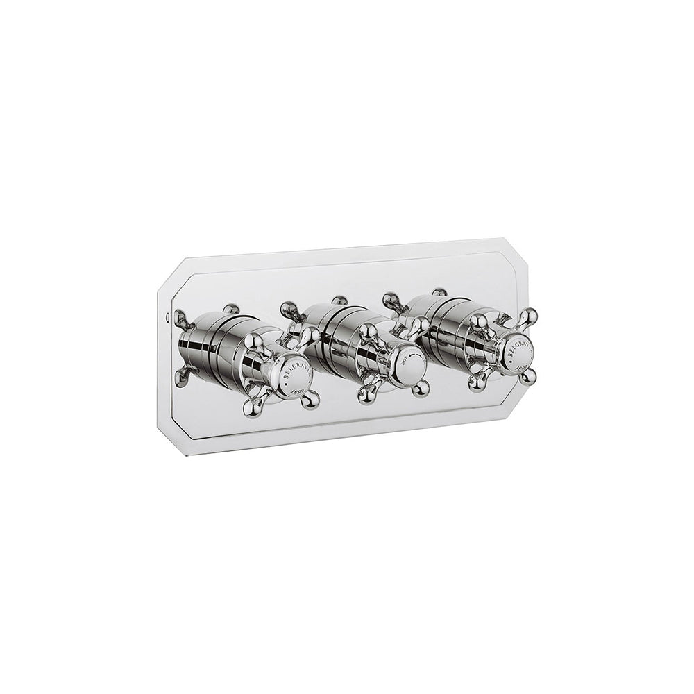 Belgravia 3 Handle Trimset (must be paired with WLBP2001RC_V2) Chrome Crosshead