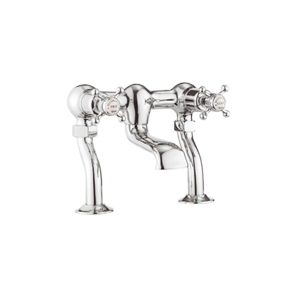 Belgravia Crosshead Bath Filler Deck Mounted