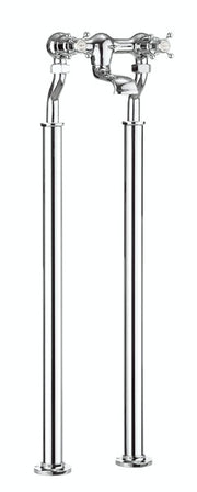 Belgravia Crosshead Bath Filler with Legs