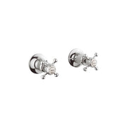 Belgravia Crosshead Wall Stop Taps