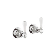 Belgravia Lever Wall Stop Taps