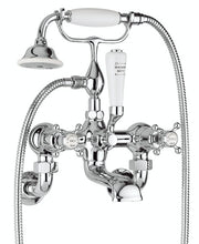 Belgravia Crosshead Bath Shower Mixer Wall Mounted