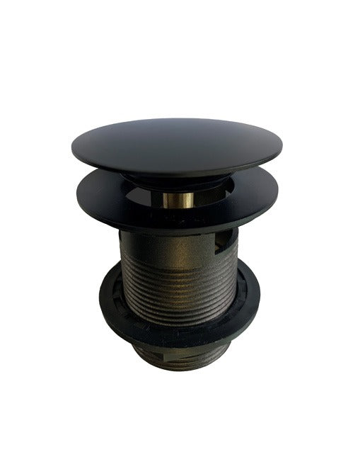 WASTE - Slotted Bath Clic Clac - Matt Black