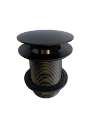 WASTE - Unslotted Bath Clic Clac - Matt Black