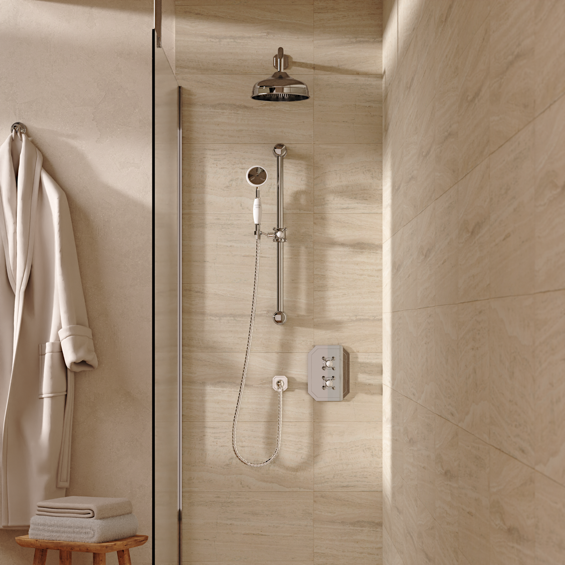 Belgravia Riser Only For Shower Height 900mm