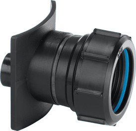 Two Piece Cast Iron Soil Pipe Boss Connector