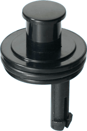 Black Plastic Captive Plug