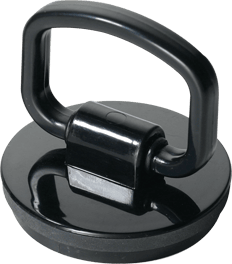 Black Plastic Plug with Handle