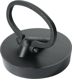 Black PVC Plug with Handle