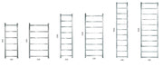 Brunswick Electric Flat Fronted Towel Rail 1250x350mm