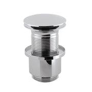Basin Click Clack Waste Unslotted Thread 100mm