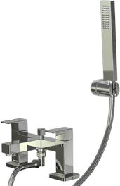 FYNE 2 TAPHOLE BATH SHOWER MIXER