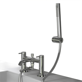 KELVIN 2 TAP HOLE BATH SHOWER MIXER