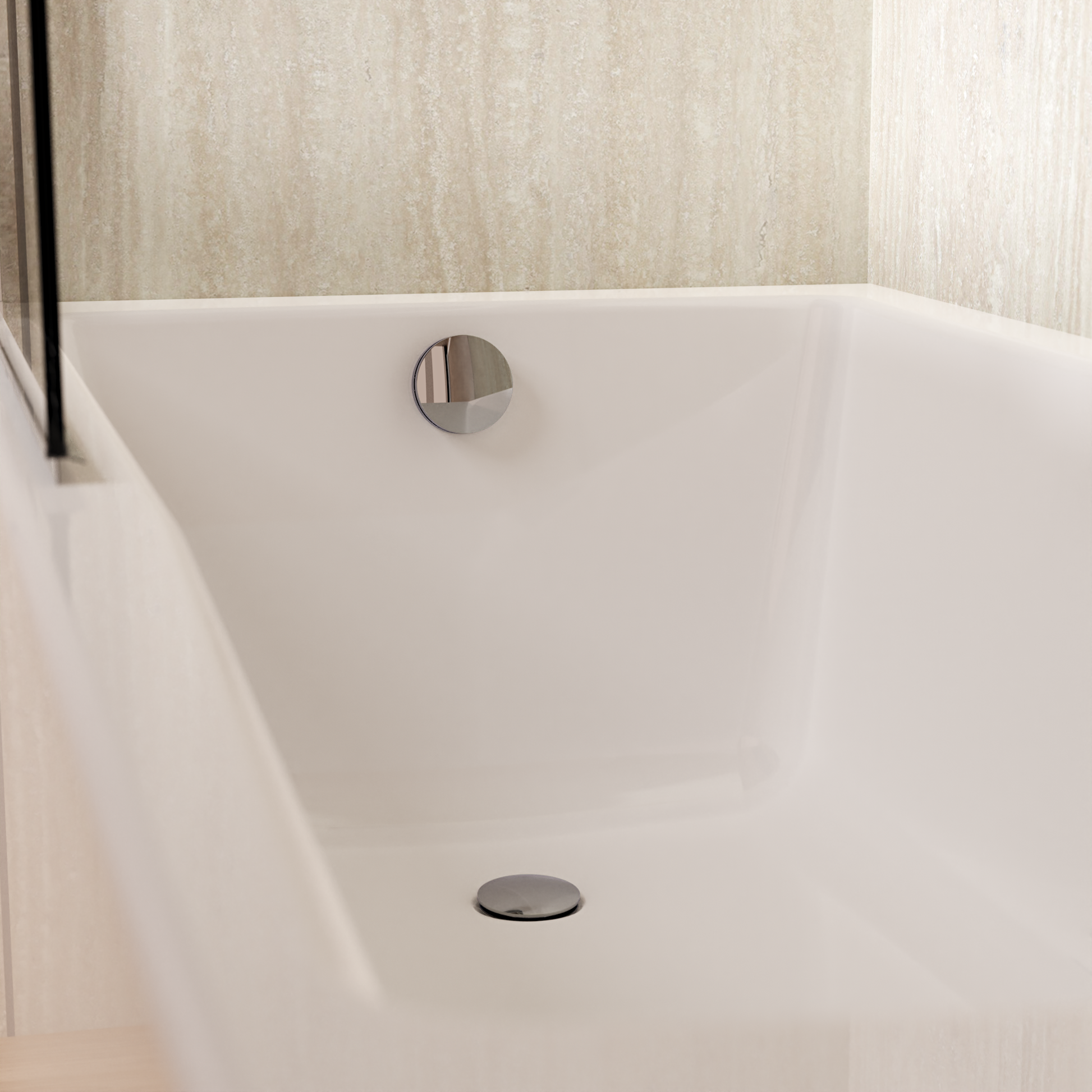 Bath Extended Click Clack Waste 100cm