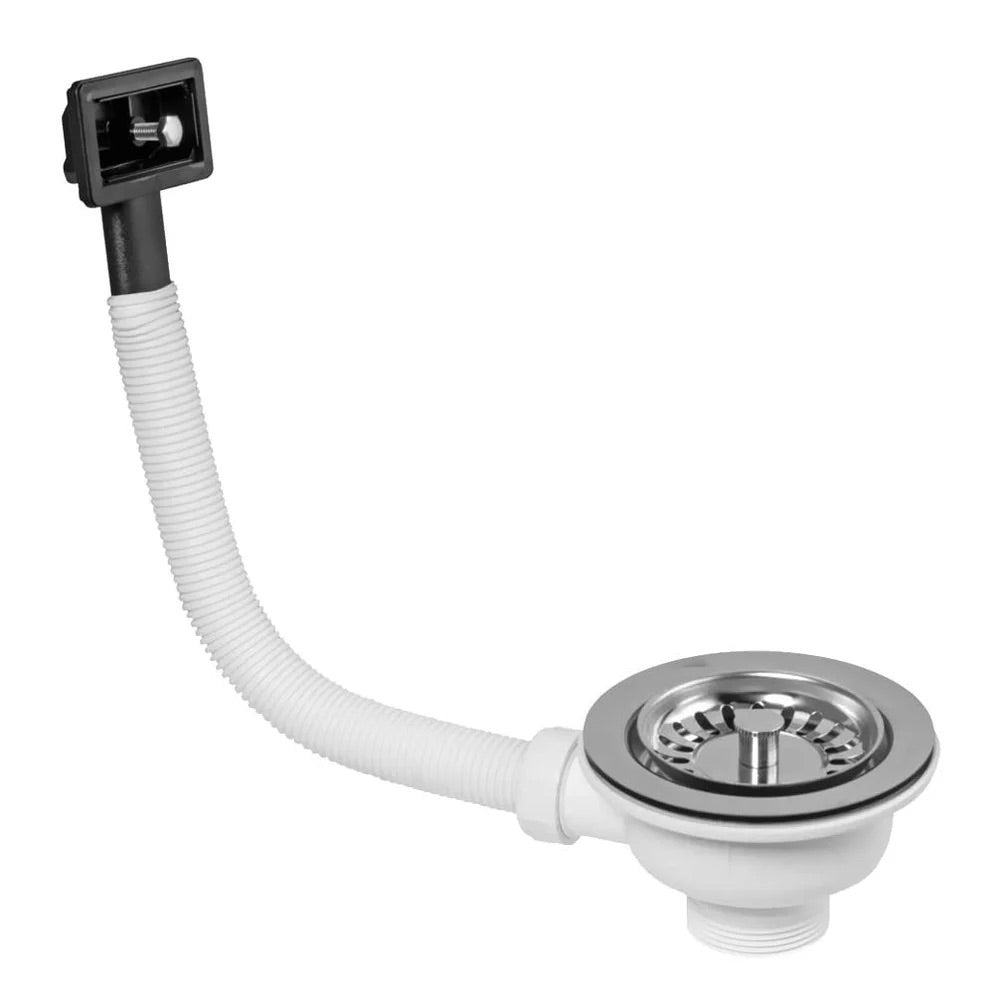 Basket Strainer Waste with Rectangular Overflow