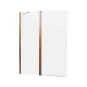 Clear 6 Double Bath Screen